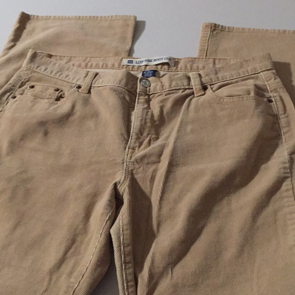 Caramel cords gap 14 low rise